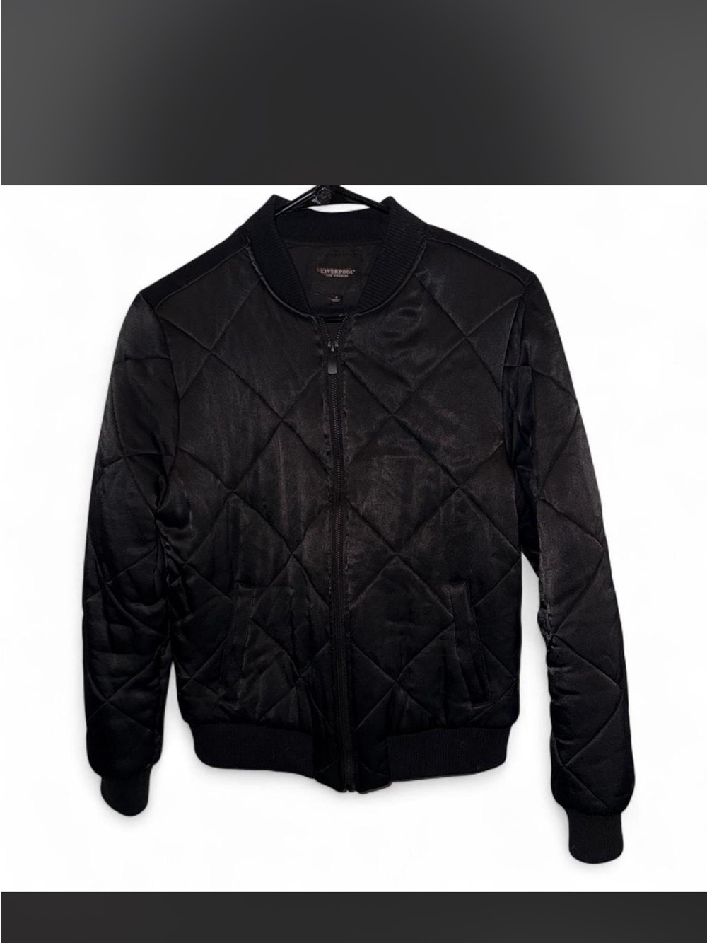 Liverpool Los Angeles women's quilted bomber jacket